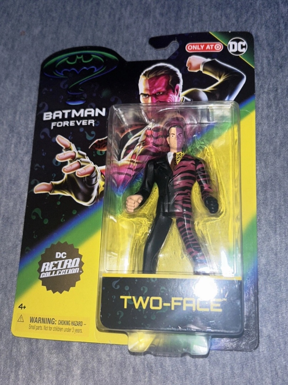 DC Batman Forever – Two-Face Figure – MOC 2024 Spin Master